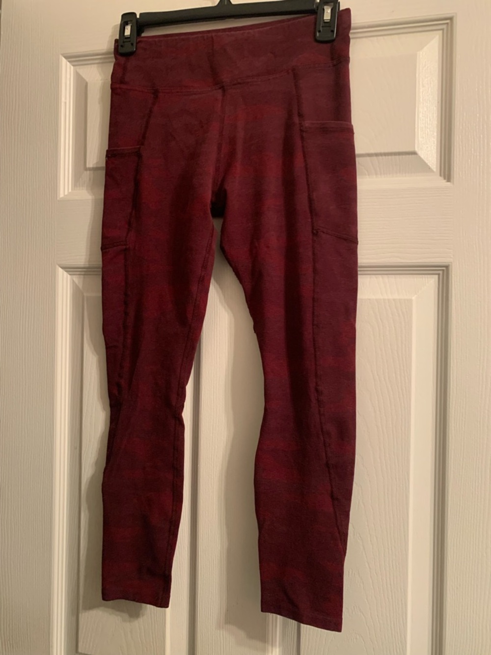 Pact Organic Cotton Red Camo Pocket Legging